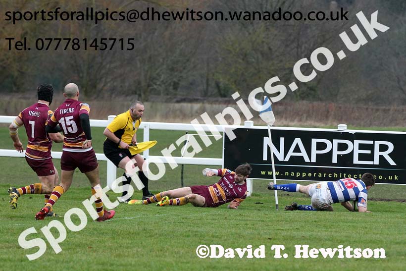 Tynedale v Sedgley Park, Tynedale Park, Corbridge, Northumberland. Photo: David T. Hewitson/Sports for All Pics